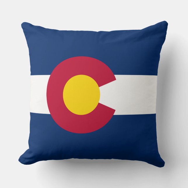 Flag of Colorado Cushion (Front)