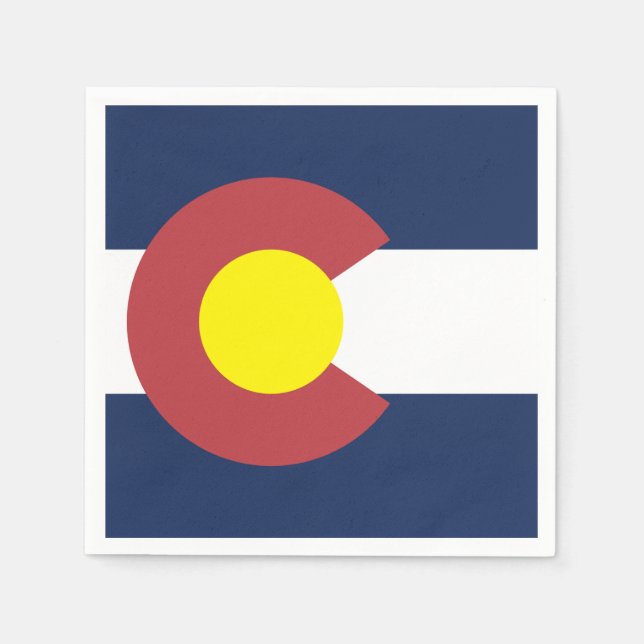 Flag of Colorado Napkin (Front)