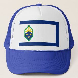 Flag of Colorado Springs, Colorado Trucker Hat
