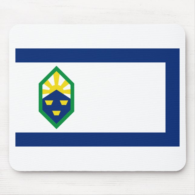 Flag of Colorado Springs Mouse Mat (Front)