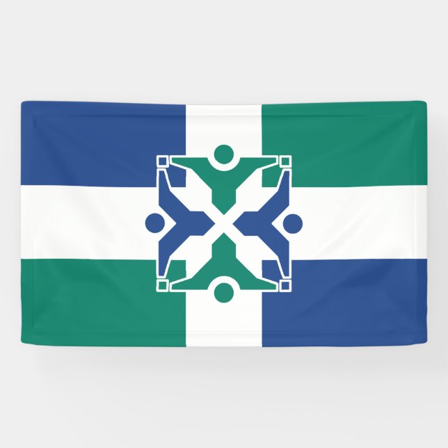 Flag of Columbia (Missouri) Banner (Horizontal)