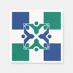 Flag of Columbia, Missouri Napkin