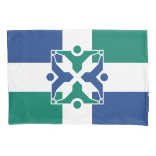 Flag of Columbia (Missouri) Pillowcase