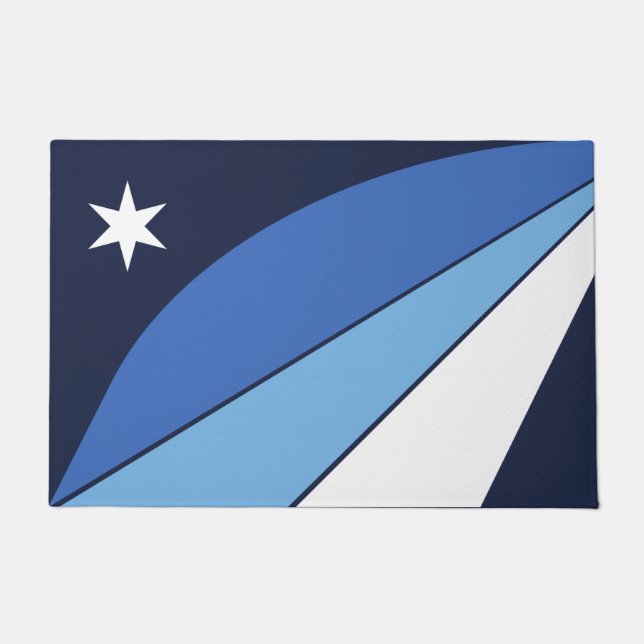 Flag of Columbia (South Carolina) Doormat (Front)