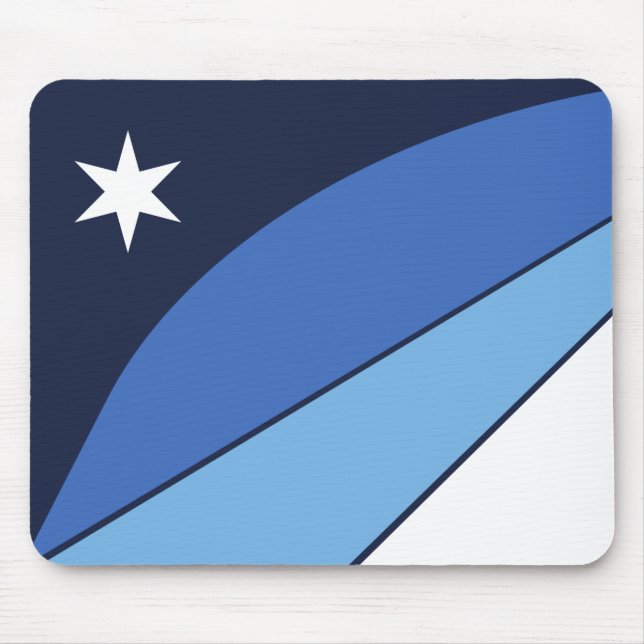 Flag of Columbia (South Carolina) Mouse Mat (Front)