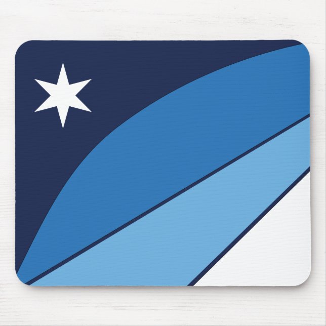 Flag of Columbia, South Carolina Mouse Mat (Front)