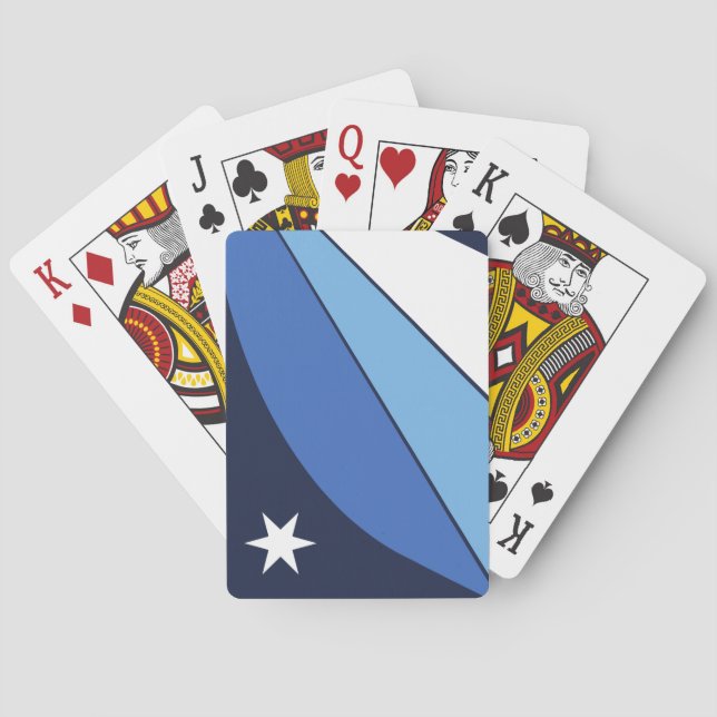 Flag of Columbia (South Carolina) Playing Cards (Back)