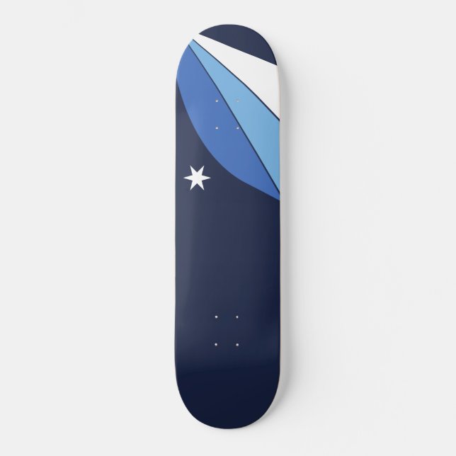 Flag of Columbia (South Carolina) Skateboard (Front)