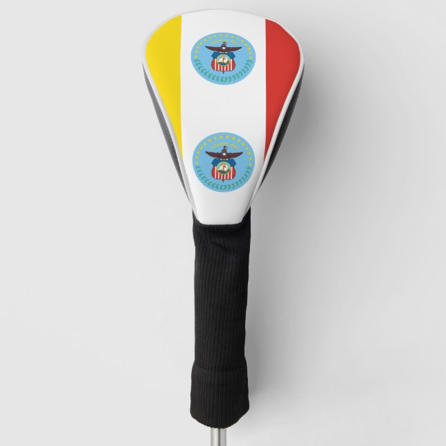 Flag of Columbus, Ohio Golf Head Cover (Front)