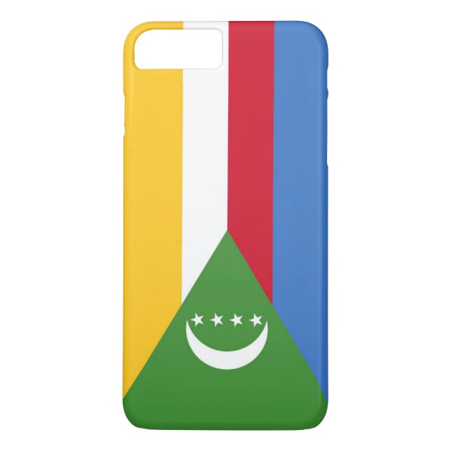 Flag of Comoros Case-Mate iPhone Case (Back)