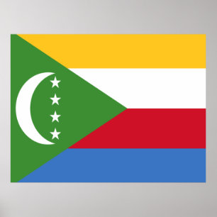 Flag of Comoros Poster