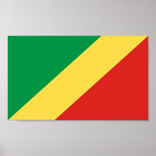 Flag of Congo Poster