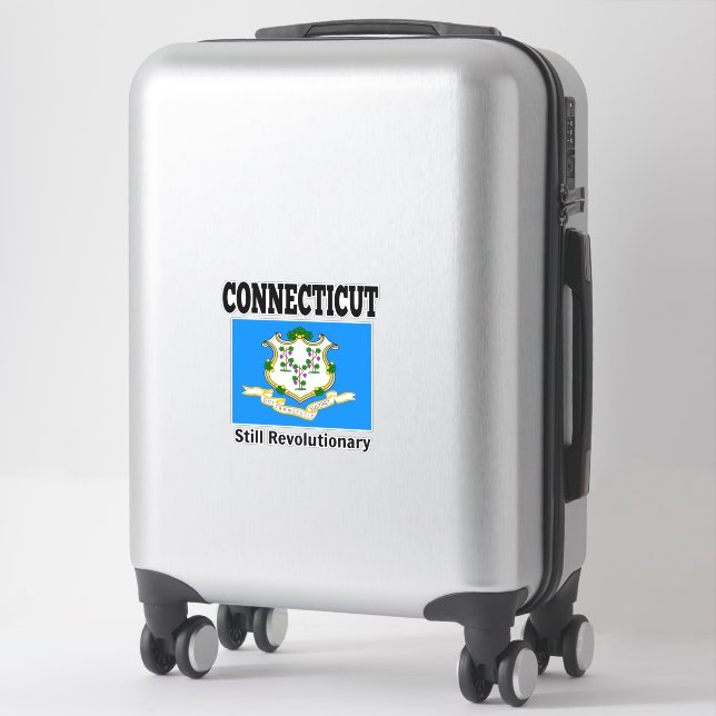 Flag of Connecticut, United States (Suitcase)