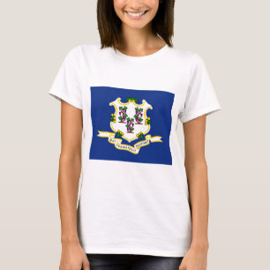 Flag of Connecticut (US State) T-Shirt