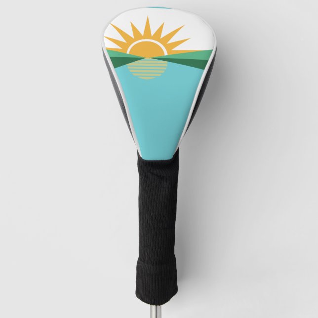 Flag of Coral Springs, Florida Golf Head Cover (Front)