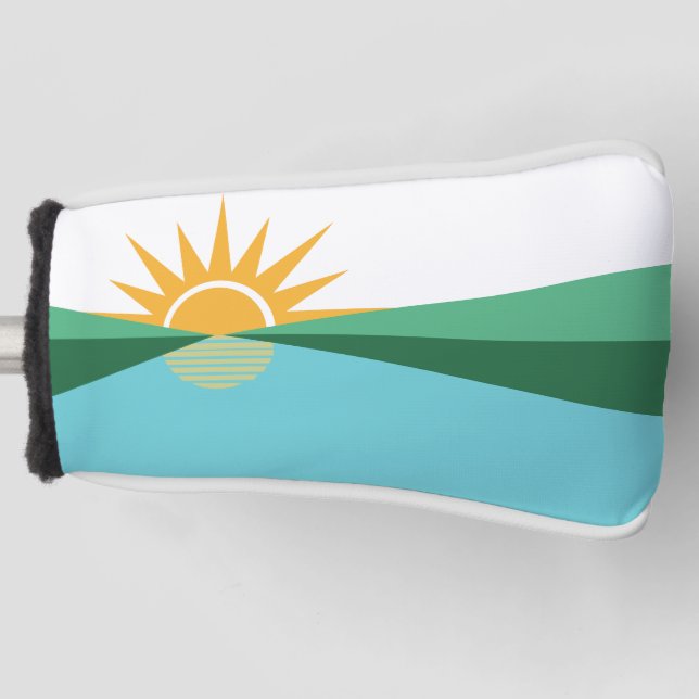 Flag of Coral Springs, Florida Golf Head Cover (Front)