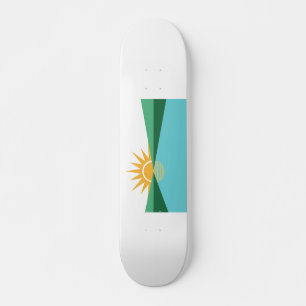 Flag of Coral Springs, Florida Skateboard