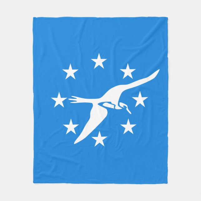 Flag of Corpus Christi, Texas Fleece Blanket (Front)