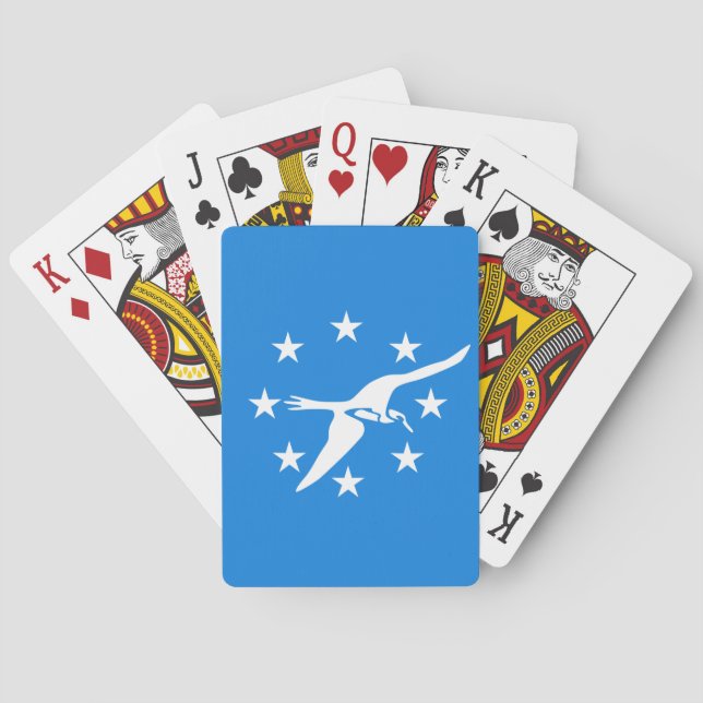 Flag of Corpus Christi, Texas Playing Cards (Back)