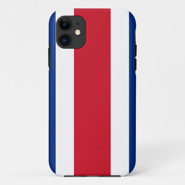 Flag of Costa Rica Case-Mate iPhone Case (Back)