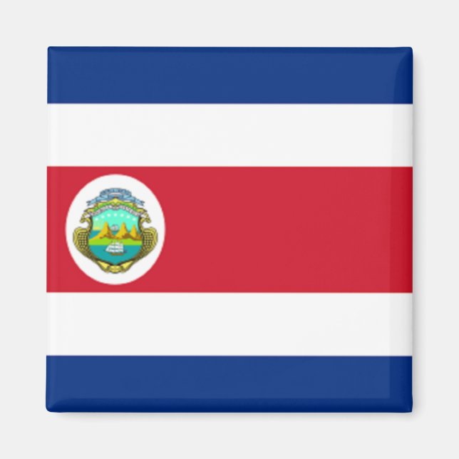 flag of Costa Rica Magnet (Front)