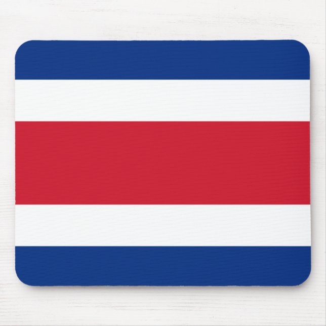 Flag of Costa Rica Mouse Mat (Front)