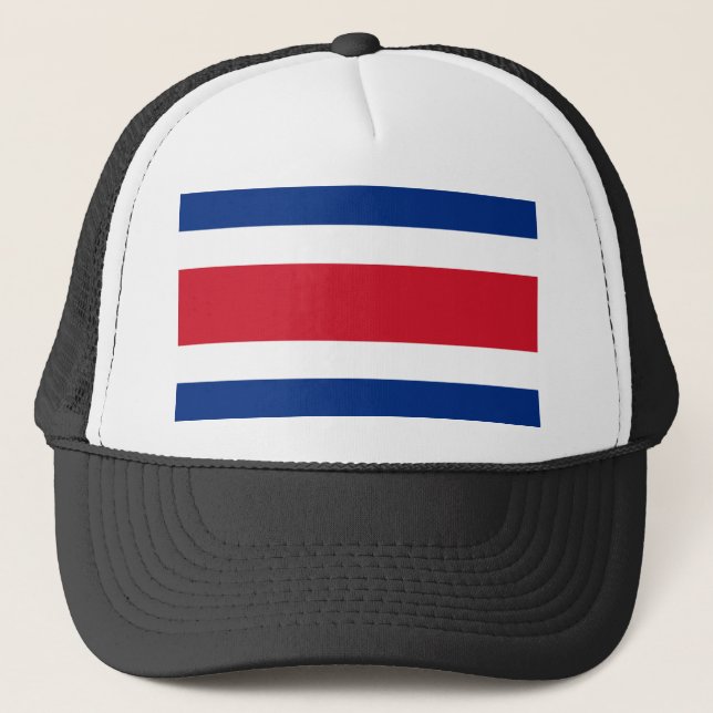 Flag of Costa Rica Trucker Hat (Front)