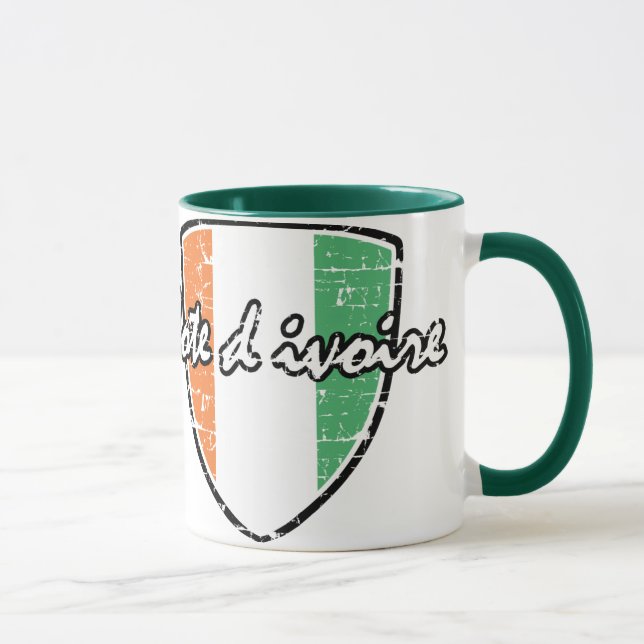 Flag of Cote D' Ivoire Mug (Right)