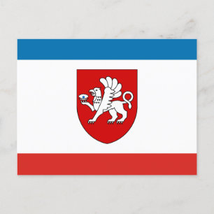 Flag of Crimea Postcard