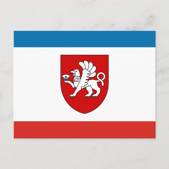 Flag of Crimea Postcard (Front)