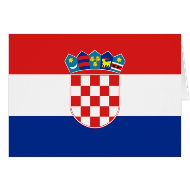 Flag of Croatia (Front Horizontal)
