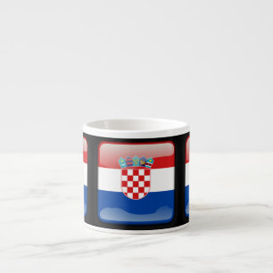 Flag of Croatia Espresso Cup