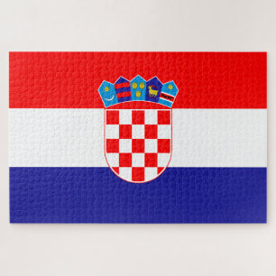 Flag of Croatia Jigsaw Puzzle