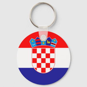 Flag of Croatia Keychain