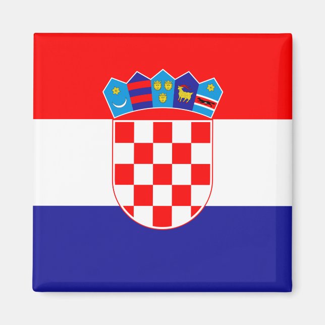 Flag of Croatia Magnet (Front)