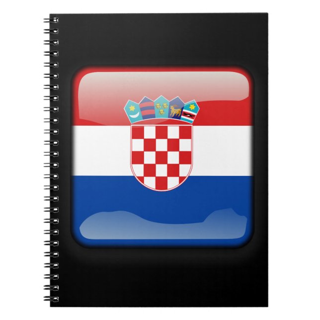 Flag of Croatia Notebook (Front)