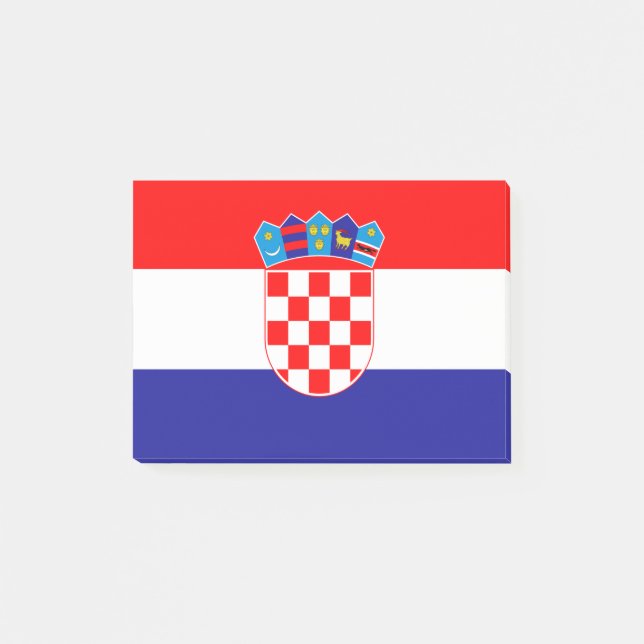 Flag of Croatia Post-it® Notes (Front)