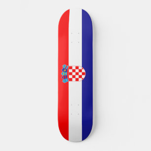 Flag of Croatia Skateboard