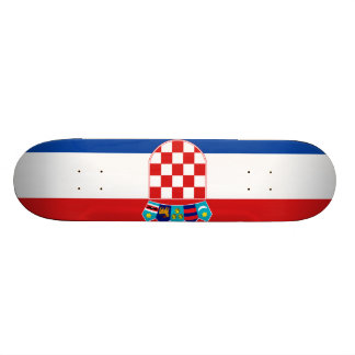Flag of Croatia Skateboard