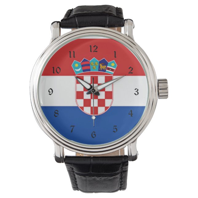 Flag of Croatia Watch (Front)