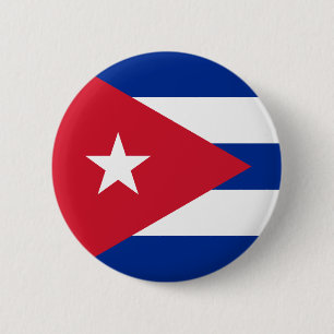 Flag of Cuba Button