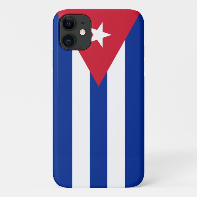 Flag of Cuba Case-Mate iPhone Case (Back)