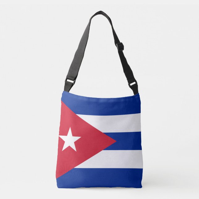 Flag of Cuba Crossbody Bag (Front)