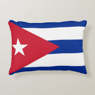 Flag of Cuba Decorative Cushion