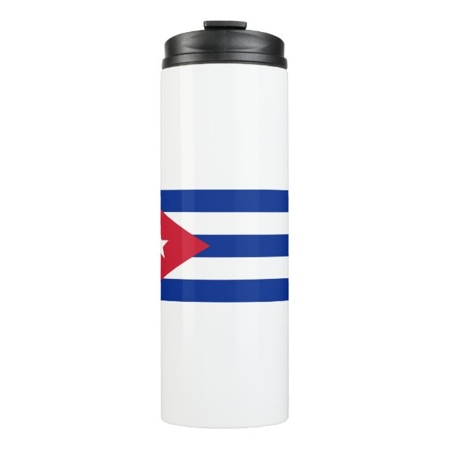 Flag of Cuba Thermal Tumbler (Front)