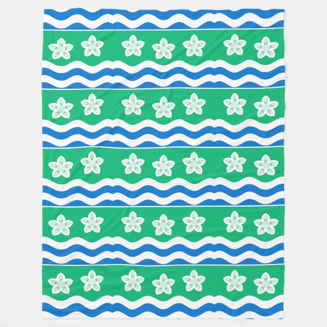 Flag of Cumberland Fleece Blanket (Front)