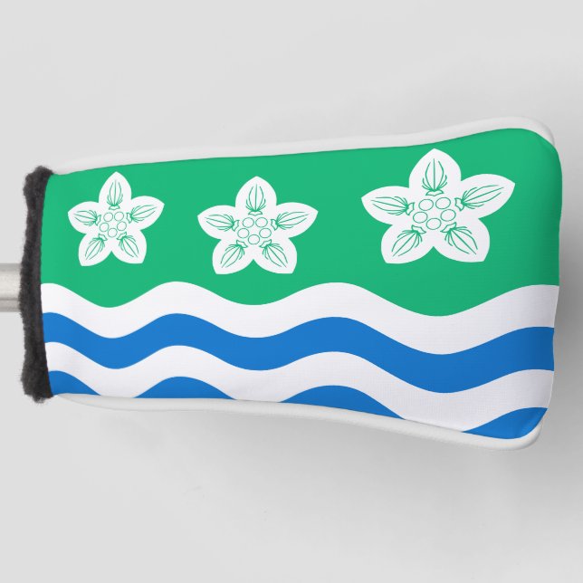 Flag of Cumberland  Golf Head Cover (Front)
