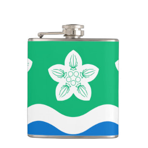 Flag of Cumberland Hip Flask