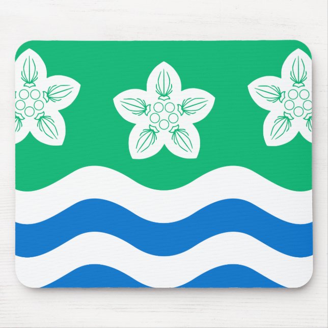 Flag of Cumberland Mouse Mat (Front)
