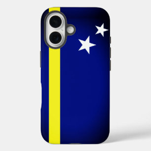 Flag of Curaçao iPhone 16 Case